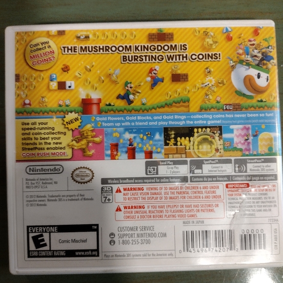Nintendo New Super Mario Bros 2 game for the 3DS. - Picture 8 of 9